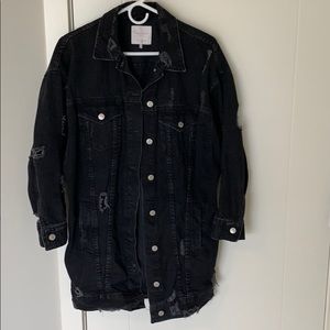 Wmns Oversized Denim Jacket